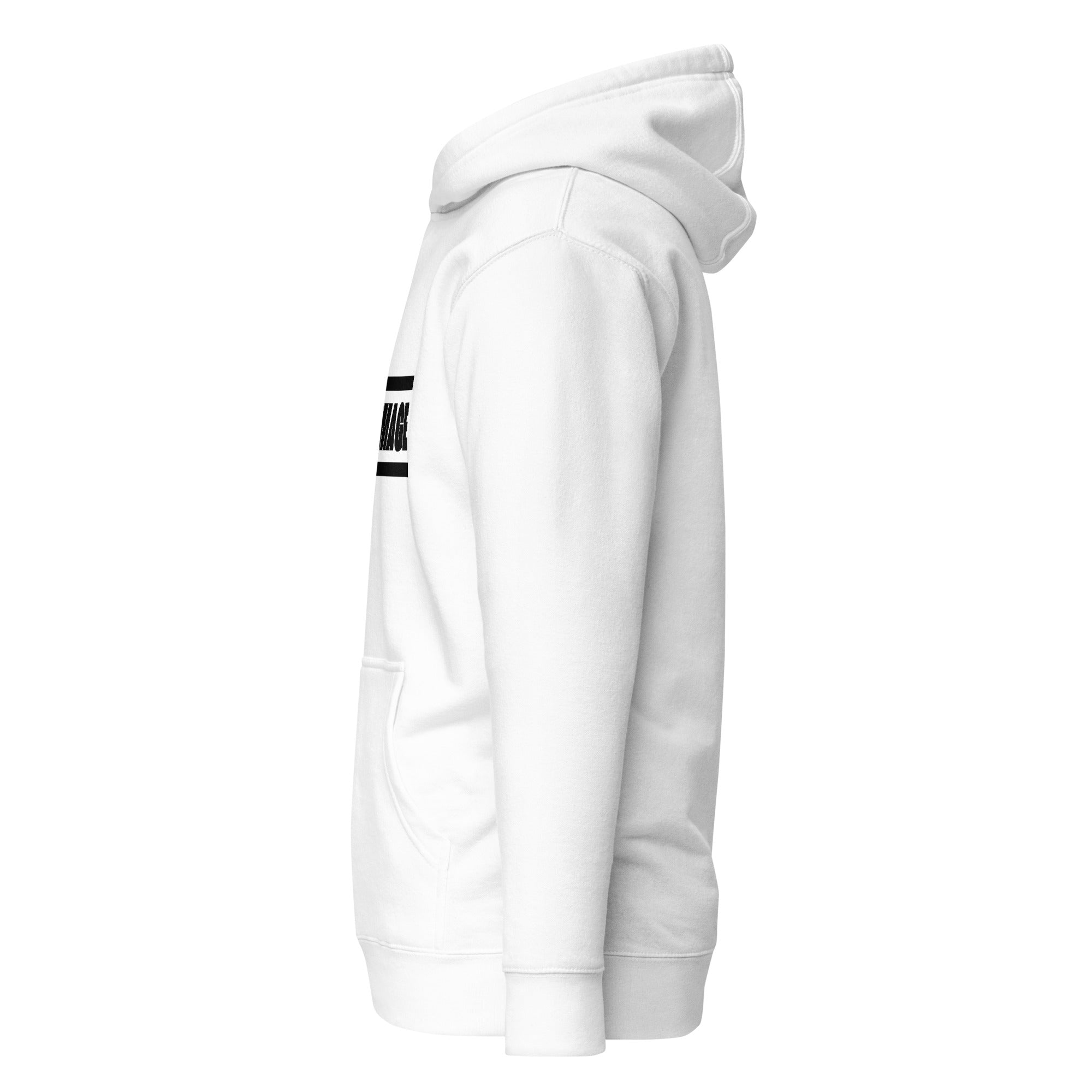 White No Image Hoodie